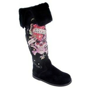Ed Hardy snow boots sz8